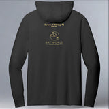 Bat World Sanctuary - Allmade® Unisex ECO-BLEND Hoodie Tee - Space Black