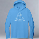 California Wildlife Center - Allmade® Unisex ECO-BLEND Hoodie Tee - Azure Blue