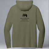 Following Giants - Allmade® Unisex ECO-BLEND Hoodie Tee - Olive You Green