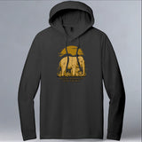 Following Giants - Allmade® Unisex ECO-BLEND Hoodie Tee - Space Black