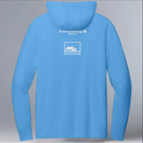 Grand Canyon Wolf Recovery Project - Allmade® Unisex ECO-BLEND Hoodie Tee - Azure Blue
