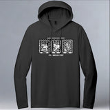 Grand Canyon Wolf Recovery Project - Allmade® Unisex ECO-BLEND Hoodie Tee - Space Black