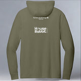 House Rabbit Society - Allmade® Unisex ECO-BLEND Hoodie Tee - Olive You Green