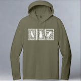 House Rabbit Society - Allmade® Unisex ECO-BLEND Hoodie Tee - Olive You Green