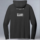 House Rabbit Society - Allmade® Unisex ECO-BLEND Hoodie Tee - Space Black