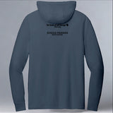 Jungle Friends - Allmade® Unisex ECO-BLEND Hoodie Tee - Rebel Blue