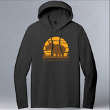 Rhino Conservation Partners - Allmade® Unisex ECO-BLEND Hoodie Tee - Space Black