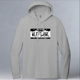 Rocky Mountain Wolf Project - Allmade® Unisex ECO-BLEND Hoodie Tee - Aluminum Gray