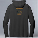 Saving the Survivors - Allmade® Unisex ECO-BLEND Hoodie Tee - Space Black