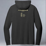 Snow Leopard Trust - Allmade® Unisex ECO-BLEND Hoodie Tee - Space Black