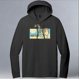 Snow Leopard Trust - Allmade® Unisex ECO-BLEND Hoodie Tee - Space Black