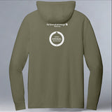 World Animal Protection - Allmade® Unisex ORGANIC CVC Fleece Pullover Hoodie - Olive You Green