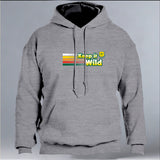 Keep it Wild - Gildan Adult Heavy Blend™ 8 oz., 50/50 Hooded Sweatshirt - Graphite Heather