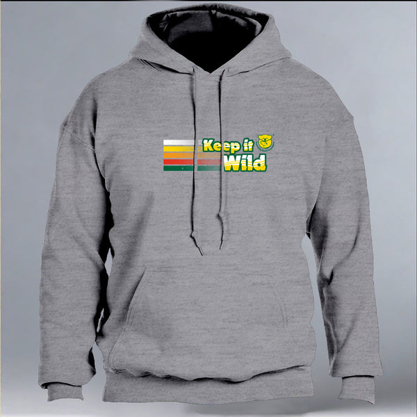 Keep it Wild - Gildan Adult Heavy Blend™ 8 oz., 50/50 Hooded Sweatshirt - Graphite Heather