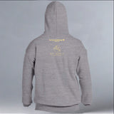 Bat World Sanctuary - Gildan Adult Heavy Blend™ 8 oz., 50/50 Hooded Sweatshirt - Graphite Heather