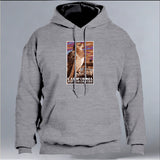 California Raptor Center - Gildan Adult Heavy Blend™ 8 oz., 50/50 Hooded Sweatshirt - Graphite Heather