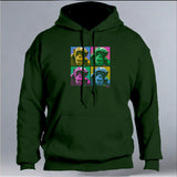 Noelle - Gildan Adult Heavy Blend™ 8 oz., 50/50 Hooded Sweatshirt - Forest