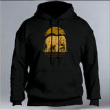 Following Giants - Gildan Adult Heavy Blend™ 8 oz., 50/50 Hooded Sweatshirt - Black
