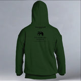 Following Giants - Gildan Adult Heavy Blend™ 8 oz., 50/50 Hooded Sweatshirt - Forest Green