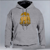 Following Giants - Gildan Adult Heavy Blend™ 8 oz., 50/50 Hooded Sweatshirt - Graphite Heather