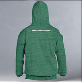 Gorilla Doctors - Gildan Adult Heavy Blend™ 8 oz., 50/50 Hooded Sweatshirt - Heather Dark Green