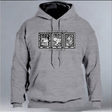 Grand Canyon Wolf Recovery Project - Gildan Adult Heavy Blend™ 8 oz., 50/50 Hooded Sweatshirt - Graphite Heather