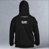 House Rabbit Society - Gildan Adult Heavy Blend™ 8 oz., 50/50 Hooded Sweatshirt - Black