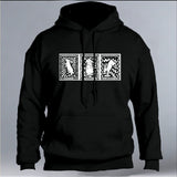 House Rabbit Society - Gildan Adult Heavy Blend™ 8 oz., 50/50 Hooded Sweatshirt - Black