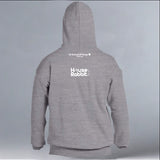 House Rabbit Society - Gildan Adult Heavy Blend™ 8 oz., 50/50 Hooded Sweatshirt - Graphite Heather