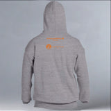 Painted Dog Conservation Inc. - Gildan Adult Heavy Blend™ 8 oz., 50/50 Hooded Sweatshirt - Graphite Heather