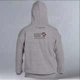 Project Coyote - Gildan Adult Heavy Blend™ 8 oz., 50/50 Hooded Sweatshirt - Graphite Heather