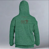 Project Coyote - Gildan Adult Heavy Blend™ 8 oz., 50/50 Hooded Sweatshirt - Heather Dark Green