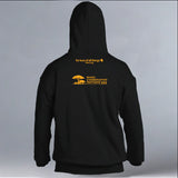 Rhino Conservation Partners - Gildan Adult Heavy Blend™ 8 oz., 50/50 Hooded Sweatshirt - Black