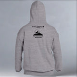 Rocky Mountain Wolf Project - Gildan Adult Heavy Blend™ 8 oz., 50/50 Hooded Sweatshirt - Graphite Heather