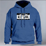 Rocky Mountain Wolf Project - Gildan Adult Heavy Blend™ 8 oz., 50/50 Hooded Sweatshirt - Heather Deep Royal