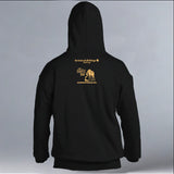 Save Giraffes Now - Gildan Adult Heavy Blend™ 8 oz., 50/50 Hooded Sweatshirt - Black