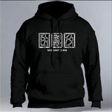 Save Giraffes Now - Gildan Adult Heavy Blend™ 8 oz., 50/50 Hooded Sweatshirt - Black