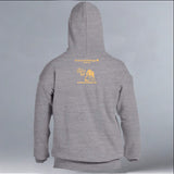 Save Giraffes Now - Gildan Adult Heavy Blend™ 8 oz., 50/50 Hooded Sweatshirt - Graphite Heather