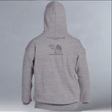 Save Giraffes Now - Gildan Adult Heavy Blend™ 8 oz., 50/50 Hooded Sweatshirt - Graphite Heather