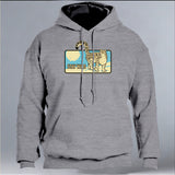 Snow Leopard Trust - Gildan Adult Heavy Blend™ 8 oz., 50/50 Hooded Sweatshirt - Graphite Heather
