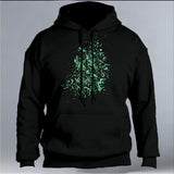 TIRN - Gildan Adult Heavy Blend™ 8 oz., 50/50 Hooded Sweatshirt - Black