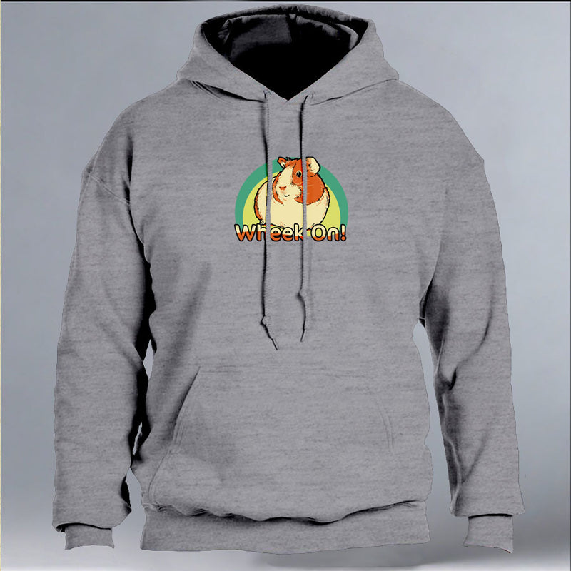 Wheek On! - Gildan Adult Heavy Blend™ 8 oz., 50/50 Hooded Sweatshirt - Graphite Heather