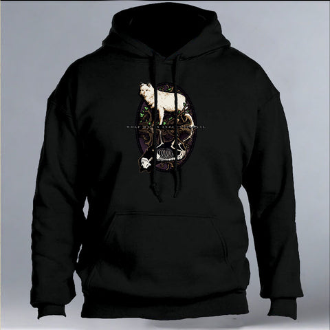 Wolf Haven - Gildan Adult Heavy Blend™ 8 oz., 50/50 Hooded Sweatshirt - Black