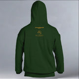 Bat World Sanctuary - Gildan Adult Heavy Blend™ 8 oz., 50/50 Hooded Sweatshirt - Forest Green