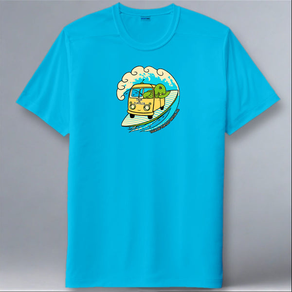 Tour de Turtles - Sport-Tek Posi-UV Pro Tee - Sapphire
