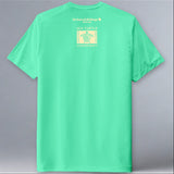 Tour de Turtles - Sport-Tek Posi-UV Pro Tee - Bright Sea Foam