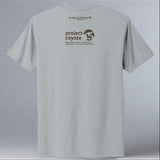 Project Coyote - 100% ORGANIC Adult Allmade® Tee - Granite Heather Gray
