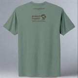 Project Coyote - 100% ORGANIC Adult Allmade® Tee - Matcha Green