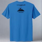 Rocky Mountain Wolf Project- 100% ORGANIC Adult Allmade® Tee - Beacon Blue