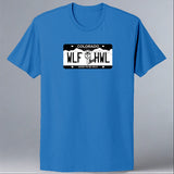 Rocky Mountain Wolf Project- 100% ORGANIC Adult Allmade® Tee - Beacon Blue